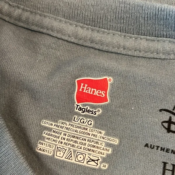 Disney‎ Parks My Other Ride Is A Monorail T-Shirt Light Blue Large Hanes Unisex - Image 7