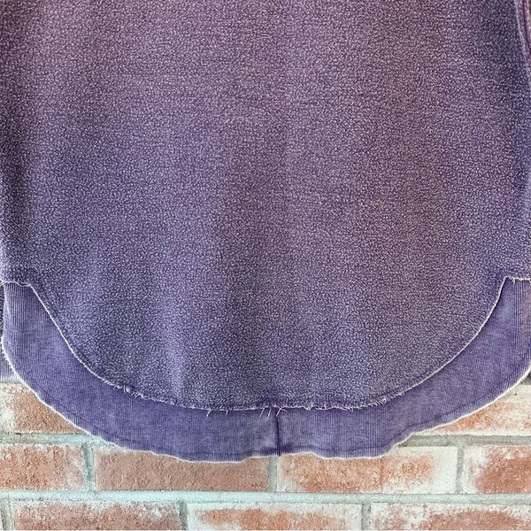 Champion LSU Tigers Crewneck Sweatshirt Distressed Womens Medium Oversized Purple College - Image 8