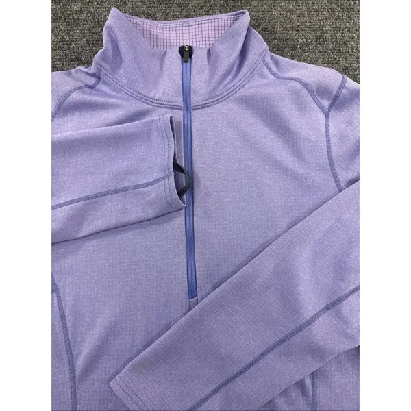 Patagonia Capilene Midweight 1/4 Zip Women’s XS Purple Baselayer Pullover - Image 3