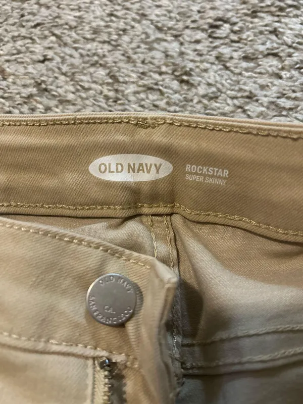Old Navy Khaki Pants - Image 3