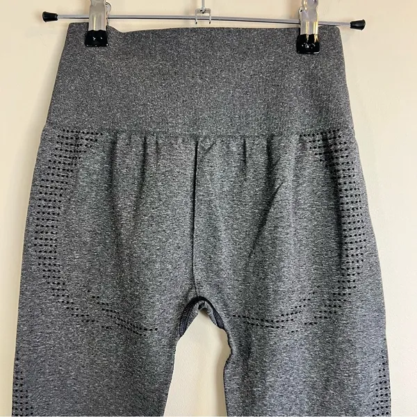 Gymshark Vital Seamless Leggings Grey‎ Marl XS High Waisted - Image 4