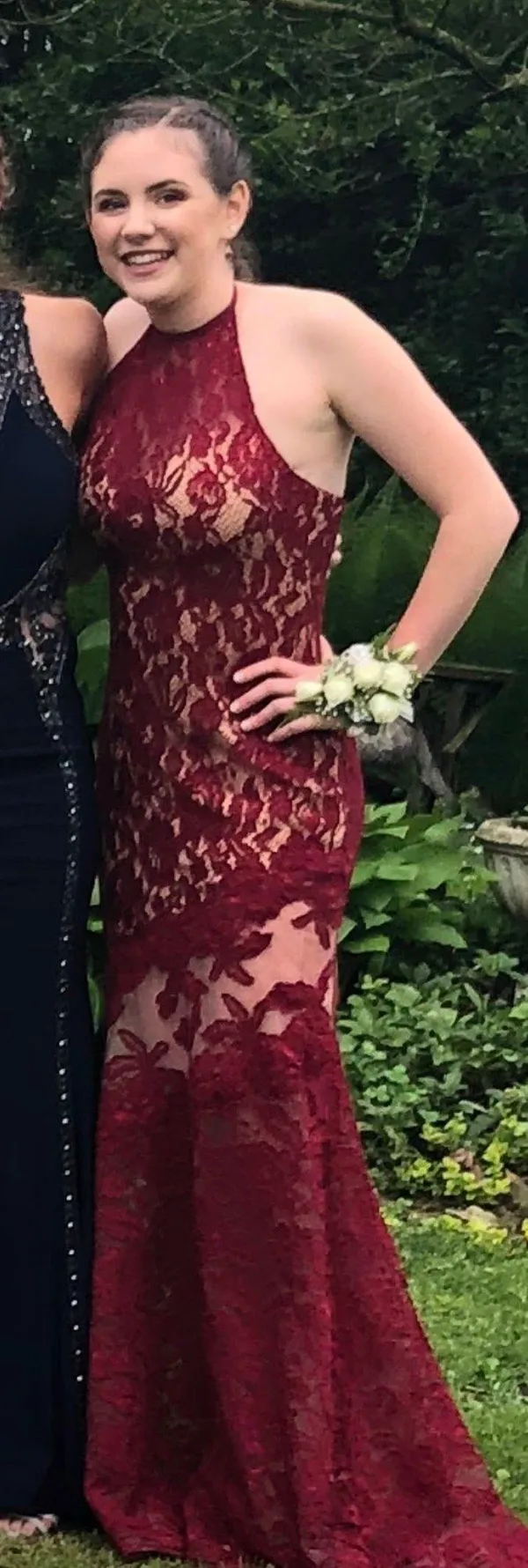 Lace Prom Dress - Image 3