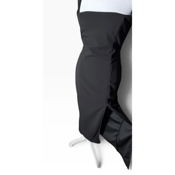 Lulus Women Black midi Dress Size Medium - Image 5