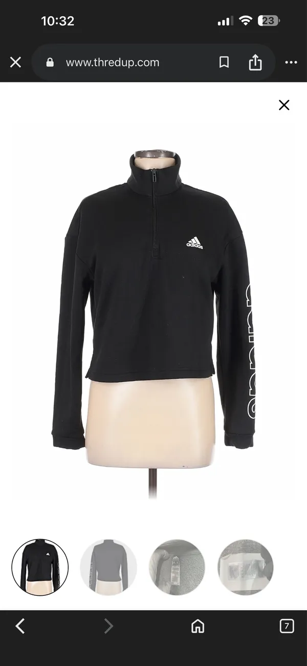 Adidas Track Jacket Black - Image 4
