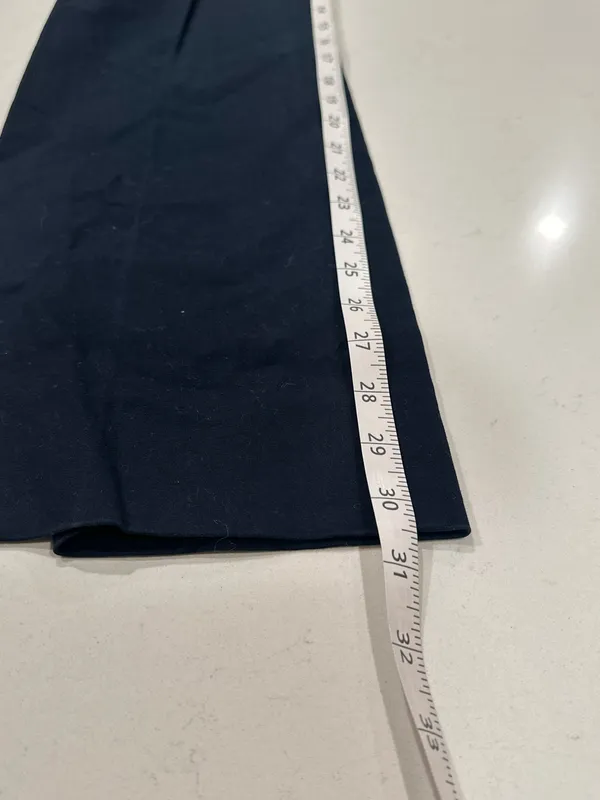 Banana Republic Martin Fit Navy Blue Dress Pants - Image 3