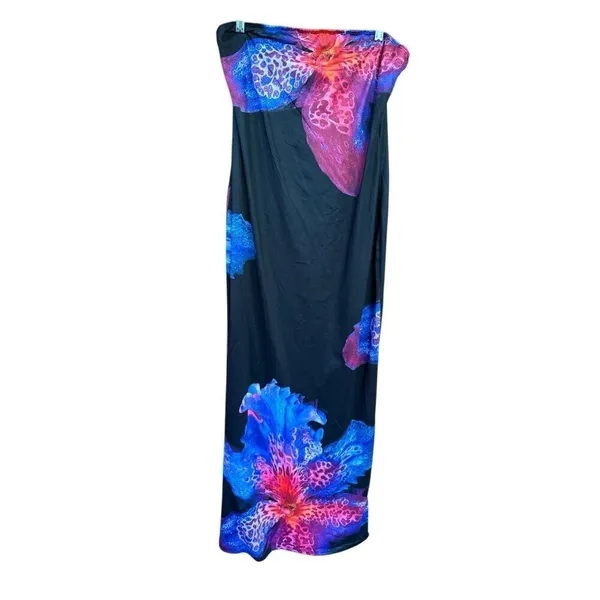 Shein Strapless Maxi Dress Sz XL NWOT - Image 2