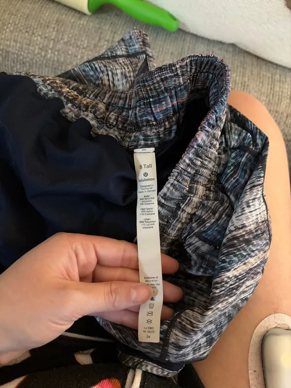 Striped Lululemon Shorts - Image 3