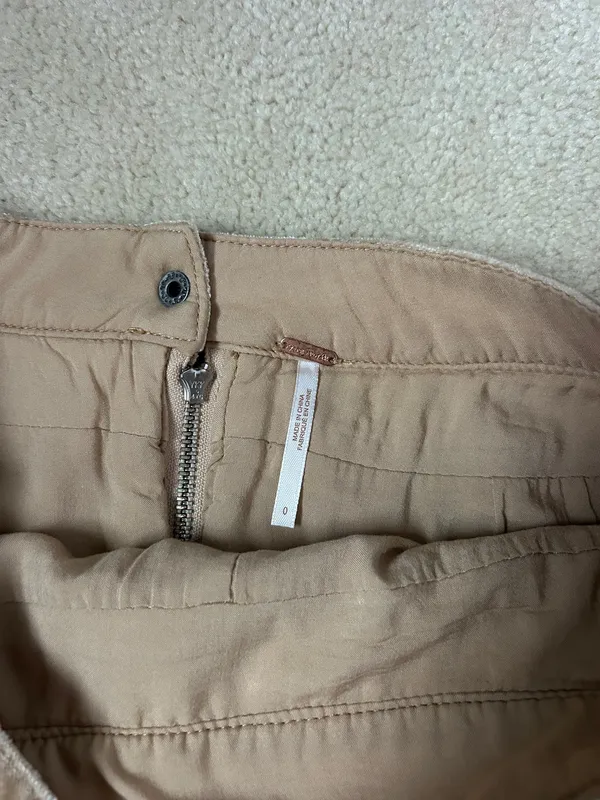 Free people gold velvet skirt - Image 3