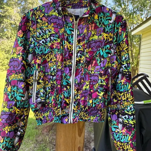 Ecko Unlimited Colorful Graphic Women's Jacket XL - Image 16