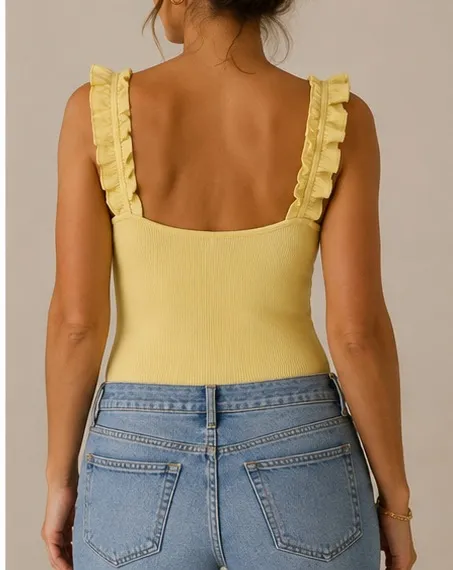 Yellow Bodysuit Boutique - Image 2