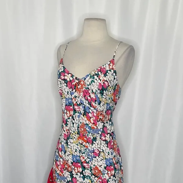 ANTHROPOLOGIE Colloquial Bias Conversations 52 of 52 Midi Slip Patchwork Medium - Image 7