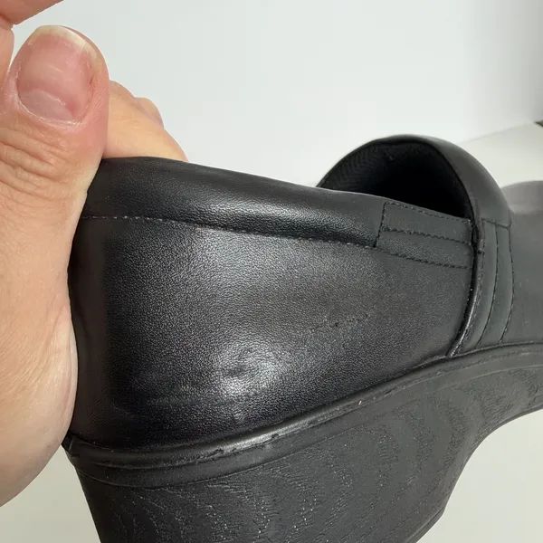 DrScholls Dynamo Work Leather Clog Black 8M Nurse‎ Doctor Slip/Oil Resistant - Image 13