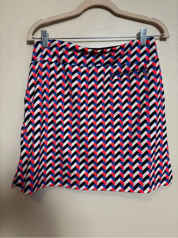 Tail White Label Women's Golf Skort Tennis Pickleball Blue Black Size Small - Image 5