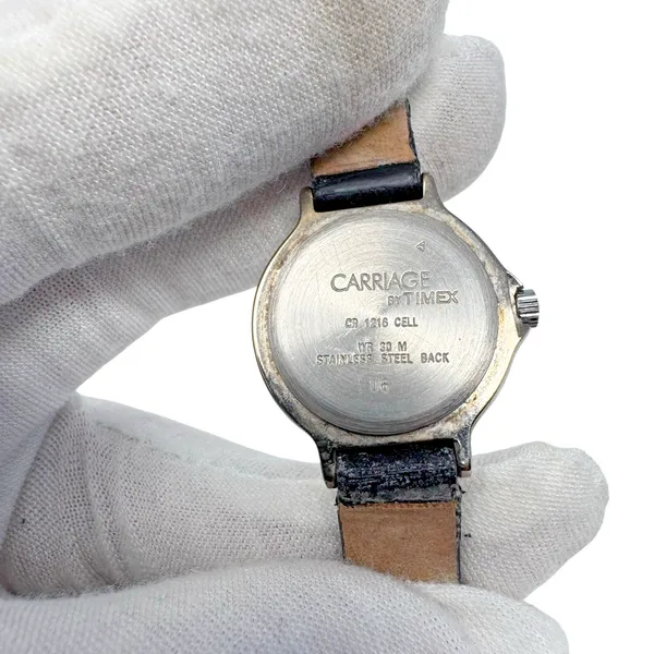 Lot of 2 Helbros & Carriage Timex Watches Quartz Untested Needs Batteries READ - Image 8