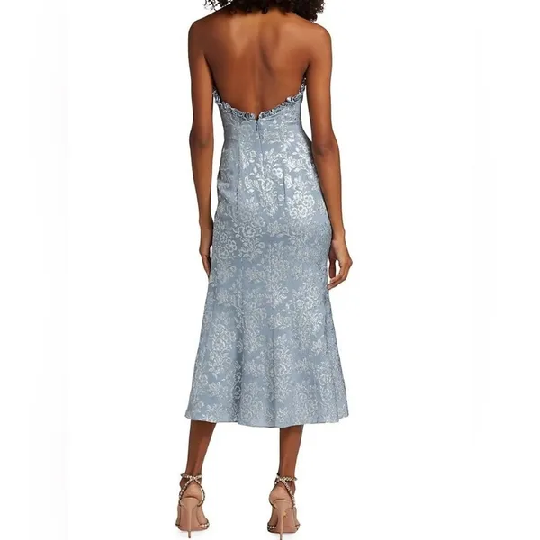 Markarian Odelina Brocade Midi Dress NWT - Image 9