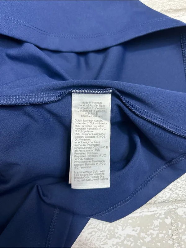JCrew Factory Navy Blue Womans Active Dress Golf Tennis Size Medium - Image 9