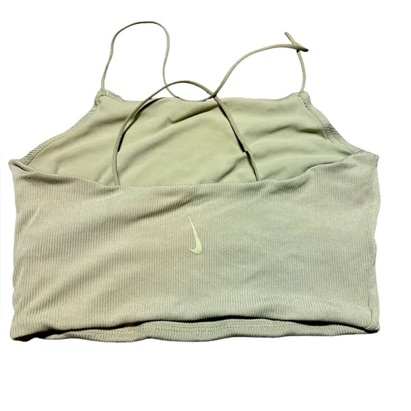 Nike Luxe Yoga Strappy Tank Sage Green - Image 5