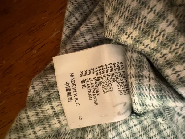 NWOT Brandy Melville plaid Wide Leg Loose Fit Valentina Pants - Image 4