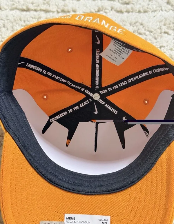 Nike Dri-FIT Tennessee Volunteers Vintage Rise Swooshflex Flex Fitted Hat M/L - Image 6