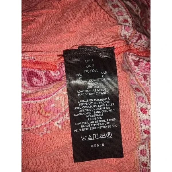 Free People Women's Revolve Luna Scarf Printed Boho Dress Small NWT v6x - Image 9