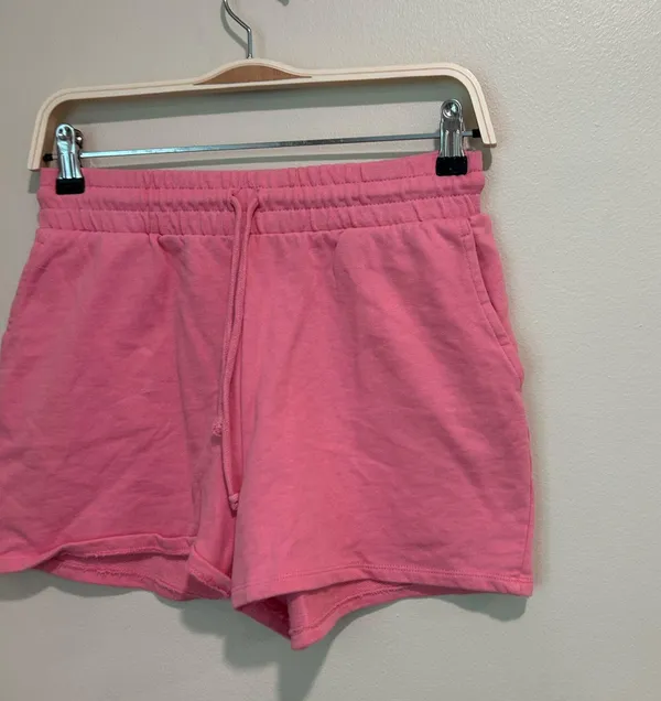 Zara pink high rise shorts  - Image 3