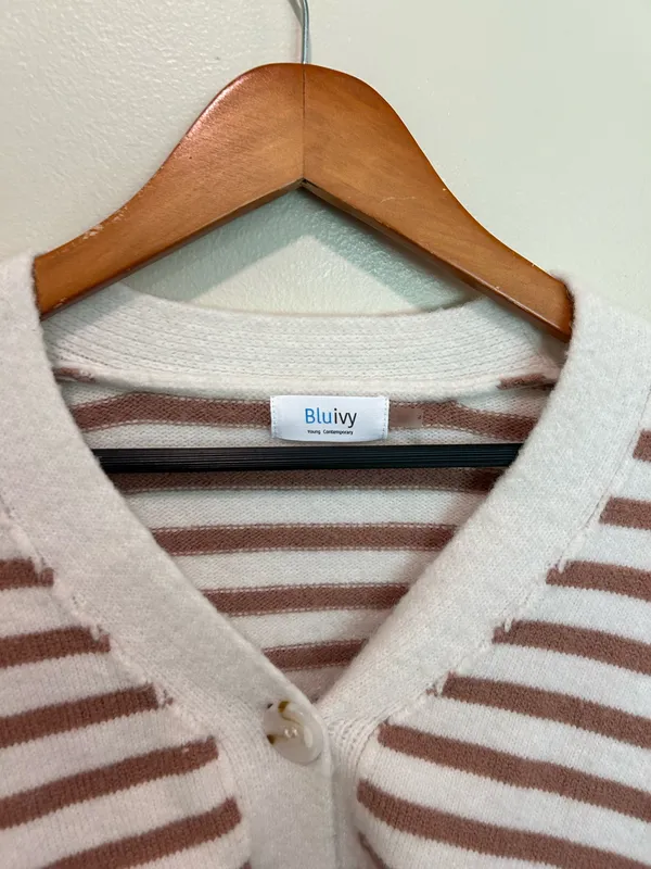 Bluivy preppy cardigan Multiple Size M - Image 4