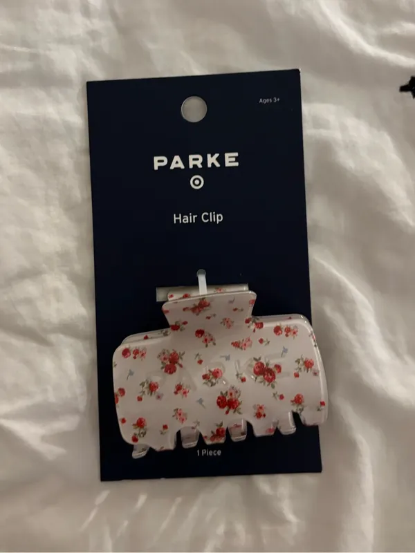 Parke x Target claw clip floral print - Image 3