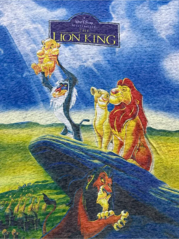 Disney The Lion King VHS Cover T-Shirt for Women size 3X - Image 5