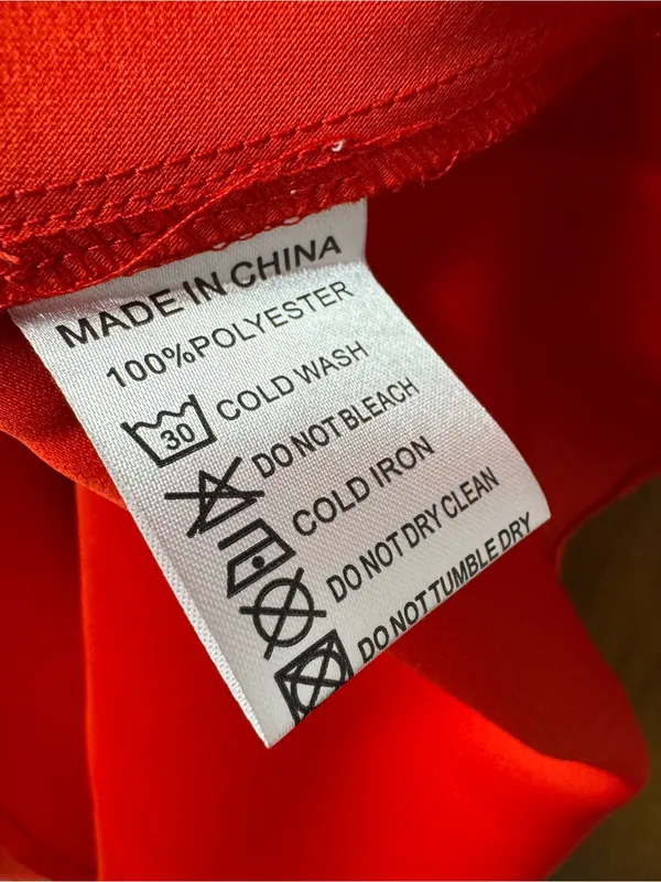 Ivy City Co. Pippa Long Sleeve Tie Bow Neck Knee Length Dress Satin Red XXS NEW - Image 11