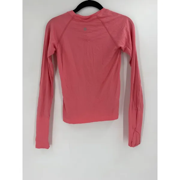 Lululemon Swiftly Tech Long Sleeve Crew Women 4 Pink Seamless Active Gorpcore - Image 5