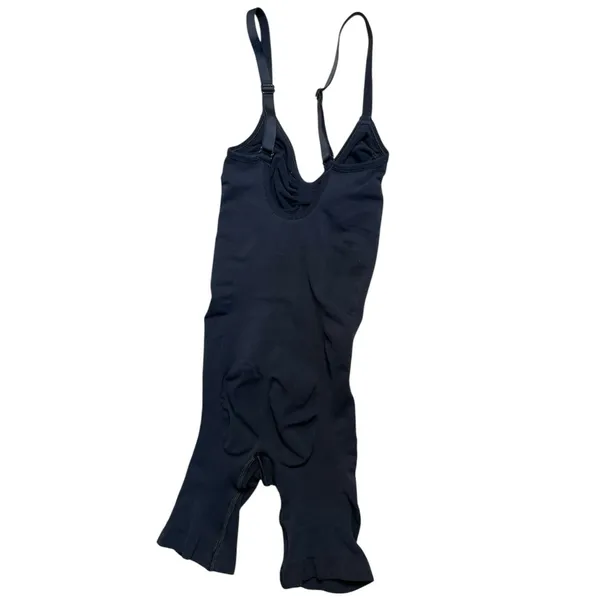 Skims Women's Black Sleeveless Shaping One Piece Shapewear Bodysuit Size XXS - Image 2