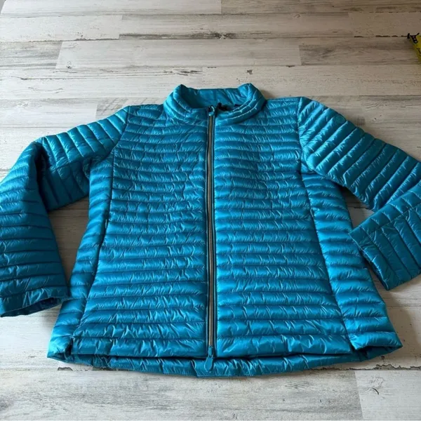 NWT Save The‎ Duck Carina Puffer Jacket Lightweight Spring Puffer Quilted Zip Lg - Image 3