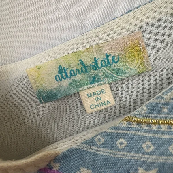 Altar’d State‎ 100% Cotton Dress Size Small - Image 6