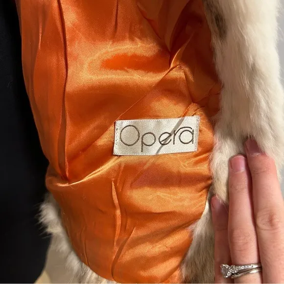 Opera Fur Jacket Women's Vintage Warm Luxury‎ Golden Brown - Image 7