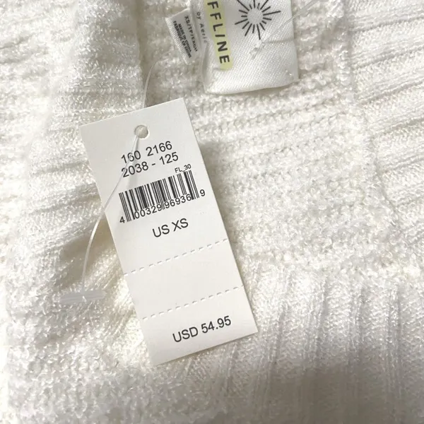 Aerie Offline Twist Front Sweater NWT XS Waffle Knit Ribbed Lounge Athleisure - Image 11