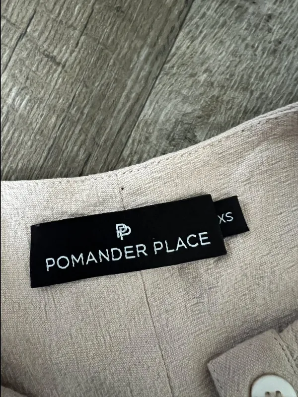 Pomander Place by Tuckernuck Fallon Babydoll Shirt Dress‎ sz XS - Image 13