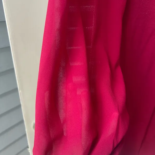 Red semi formal dress Size M - Image 4