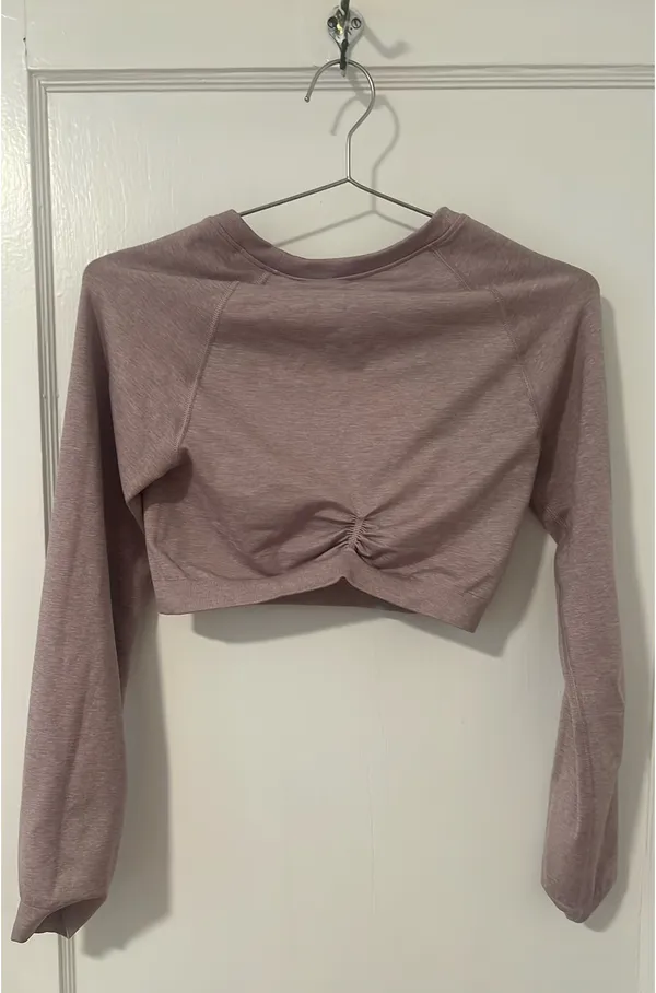 Gymshark Top Crop Long Sleeve - Image 2