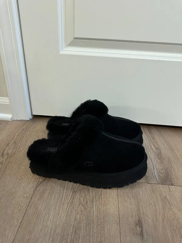UGG Disquette Slipper in Black Size US 9 - Image 7
