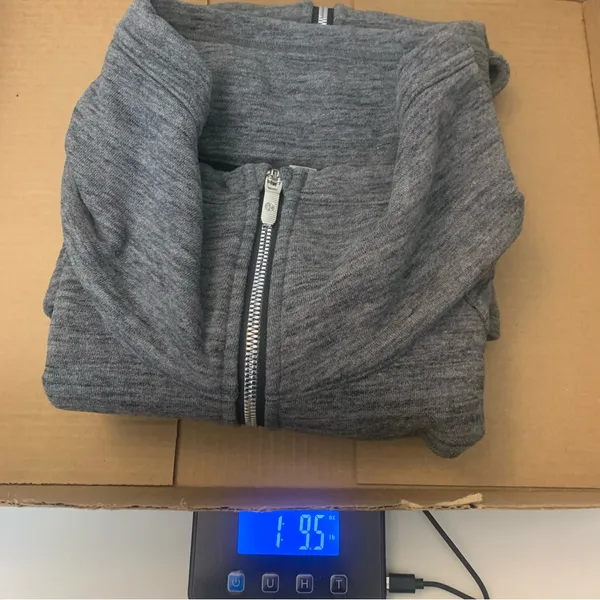Lululemon Radiant Jacket Woman Sz 8‎ Heather Gray Sporty Workout Gym Athleisure - Image 10