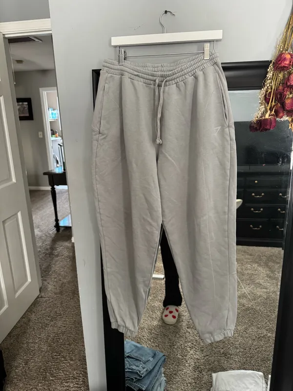 Gymshark Sweatpants Light Blue - Image 3