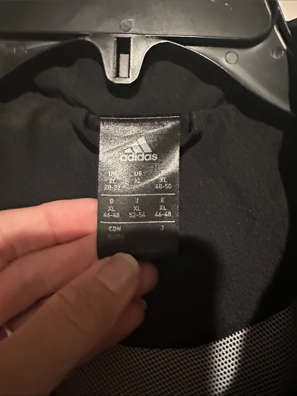 adidas woman’s Black and White Colorblock Performance Jacket - Image 6