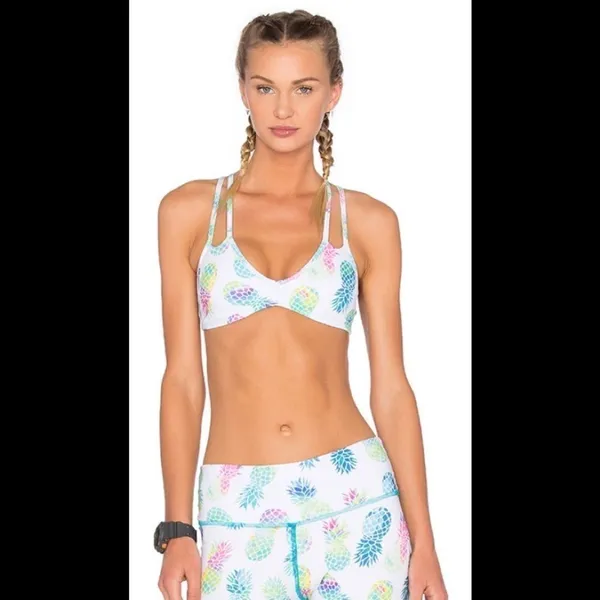 New. PILYQ Piña Colada – swim/workout. Medium - Image 3