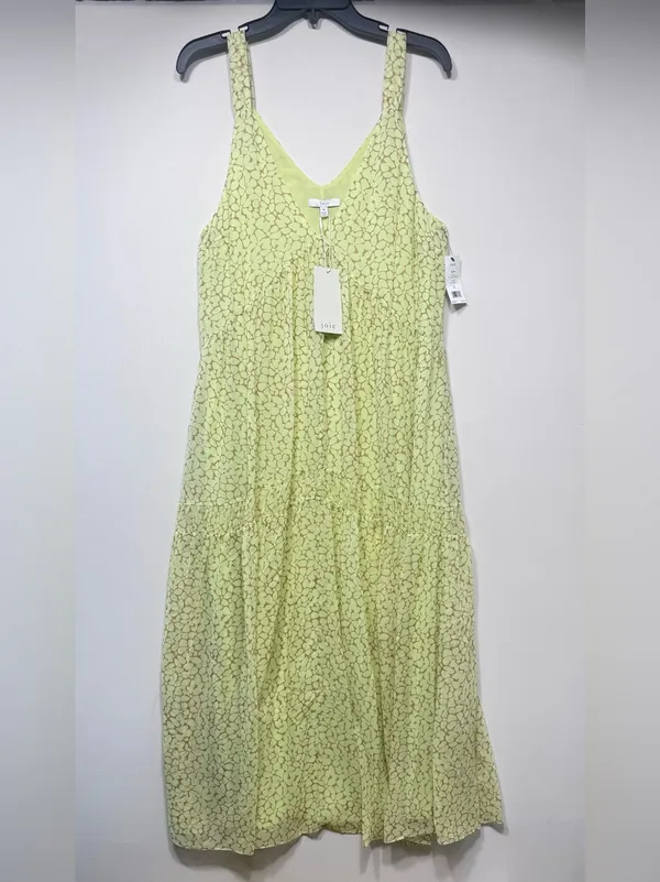 Joie Bondi maxi Pure silk drapes dress nwt size medium - Image 2