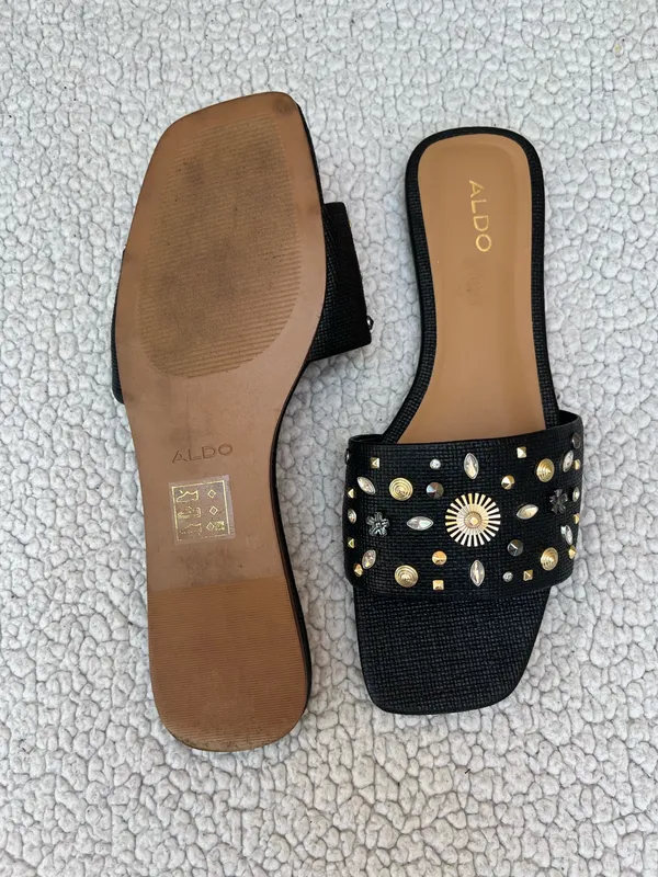 ALDO Embellished Sandals 8.5 - Image 4