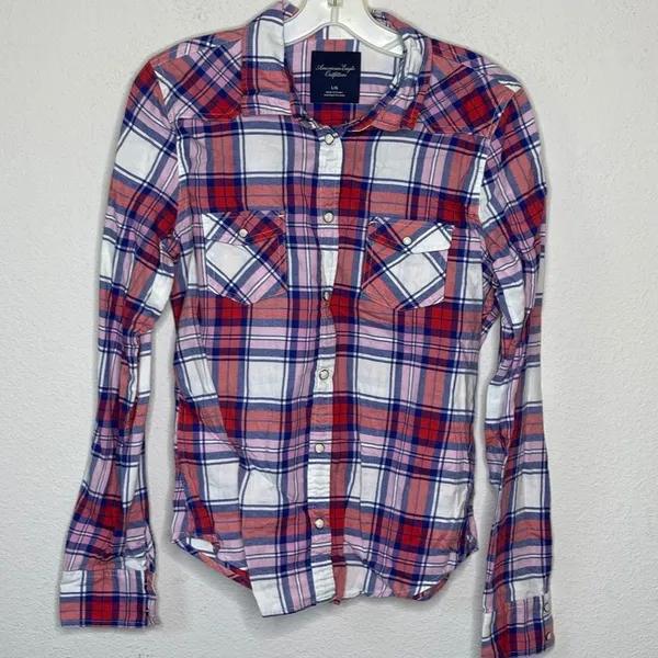 American Eagle Western Cut Shirt - Image 7
