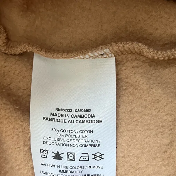 Nike Tan Phoenix Fleece Joggers Size Small - Image 8