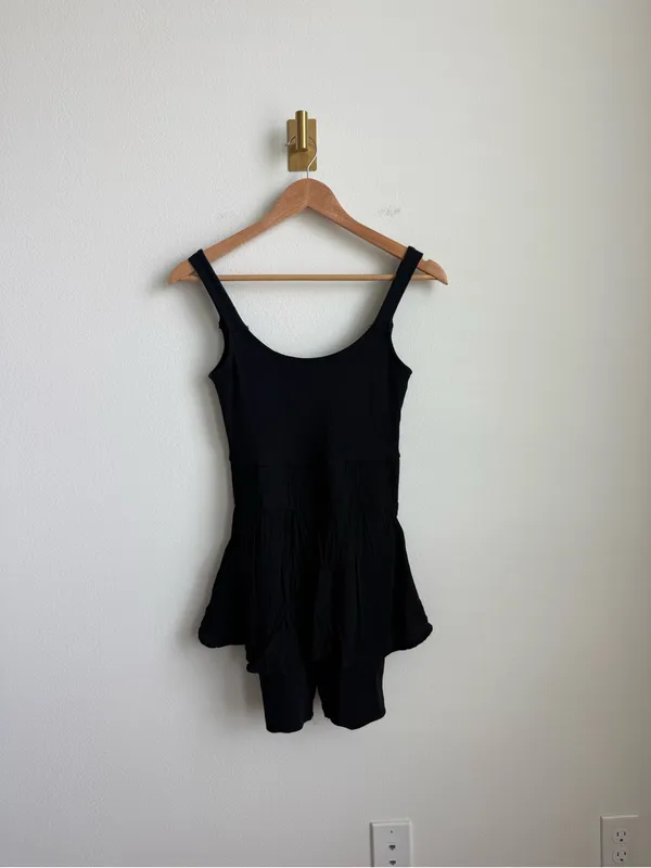 FP Movement Full Court Tennis Dress Skort Black Built In Shorts XS - Image 3
