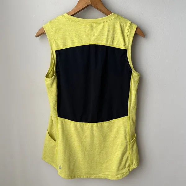 Fabletics Wahoo Top Lemon Lime Athletic Tank - Image 2