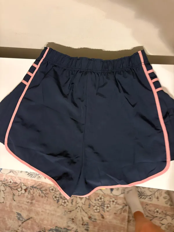 Navy and pink shorts Blue Size M - Image 2